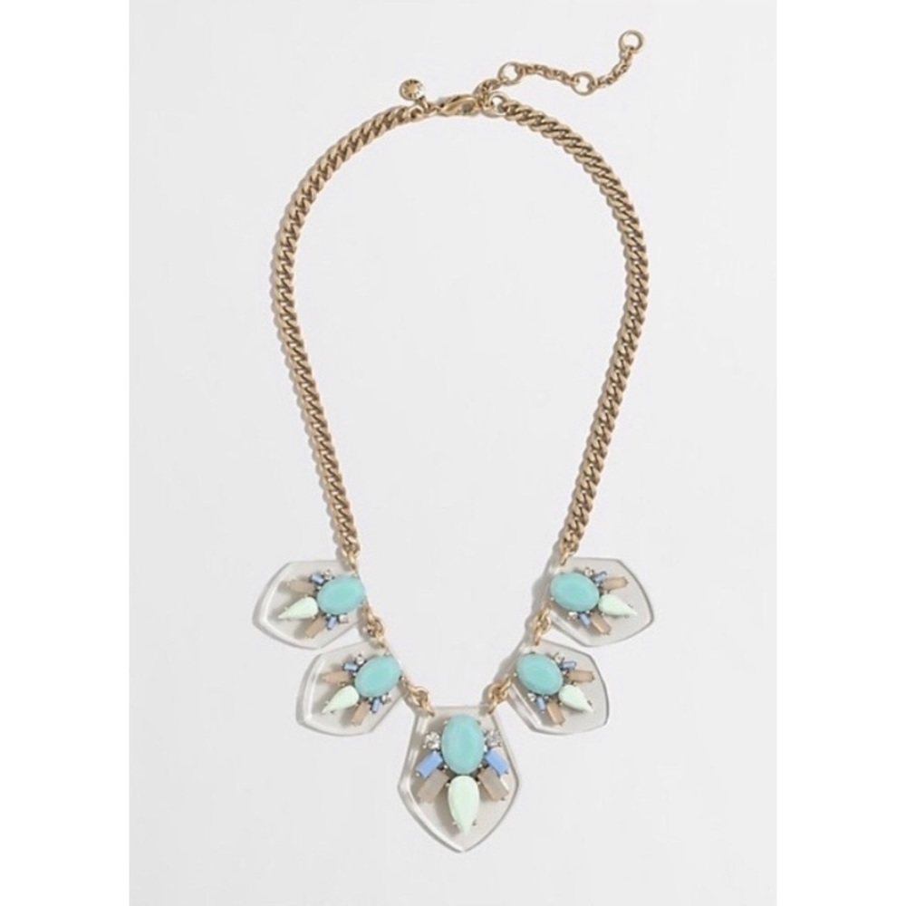 🍒BOGO🍒 NWT J Crew Mixed-Media Collage Necklace